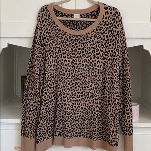Leopard sweater